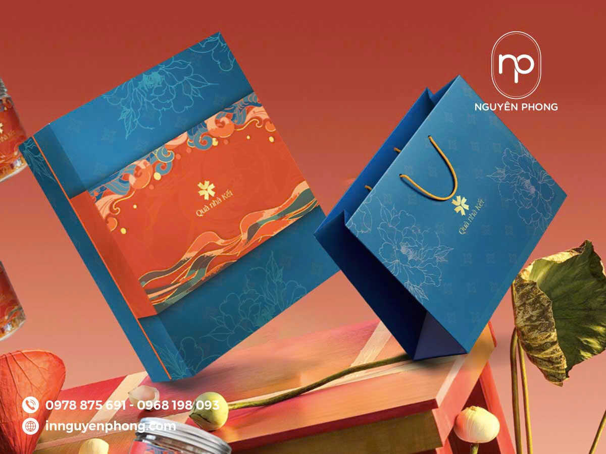 Hộp và túi yến tết
